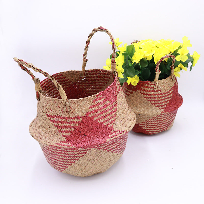 Decorative Woven Basket Bowlift