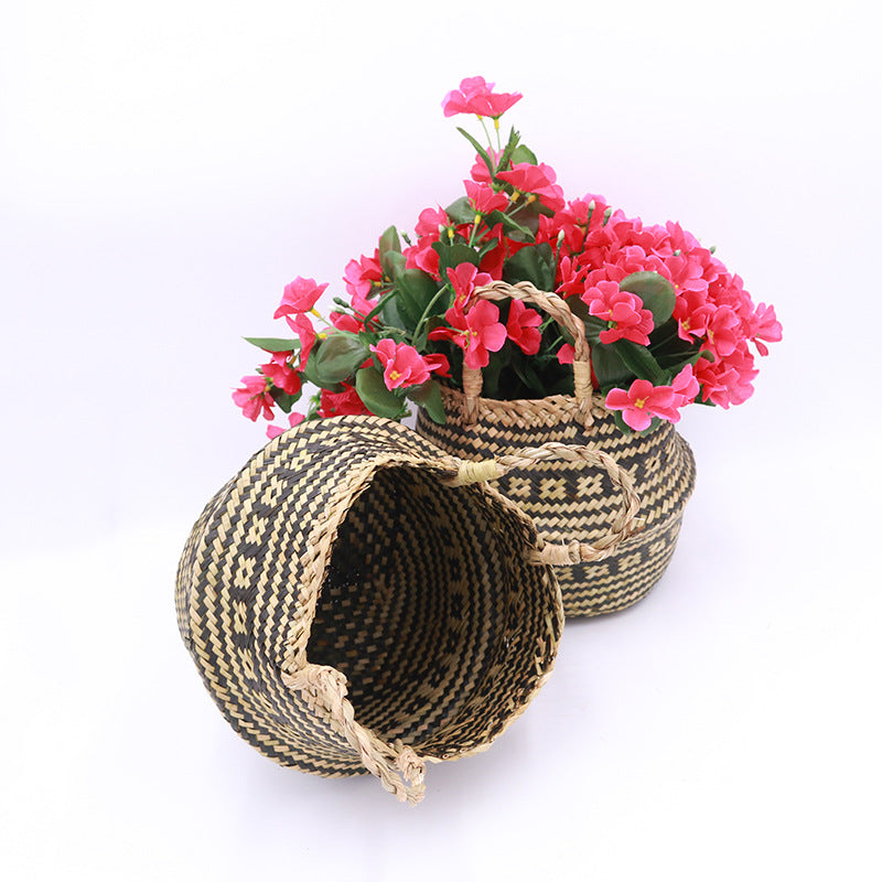 Decorative Woven Basket Bowlift