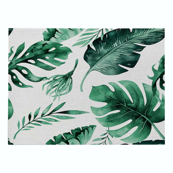Tropical Leaf Canvas Wall Art Panel