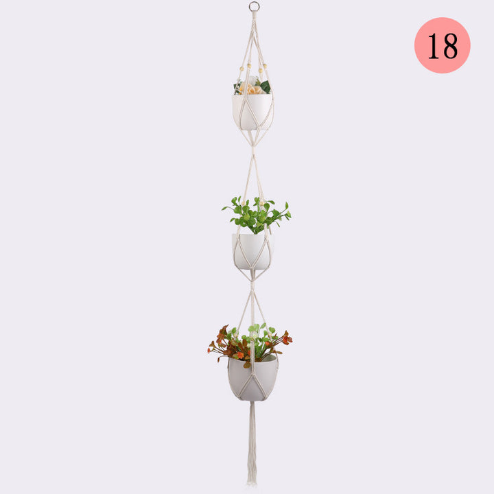 Hanging Macrame Plant Holder Bowlift