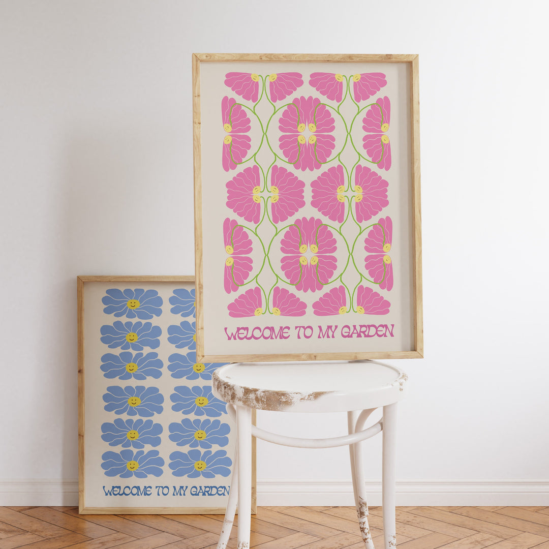Welcome to my Garden - Blue Daisy | Bowlift