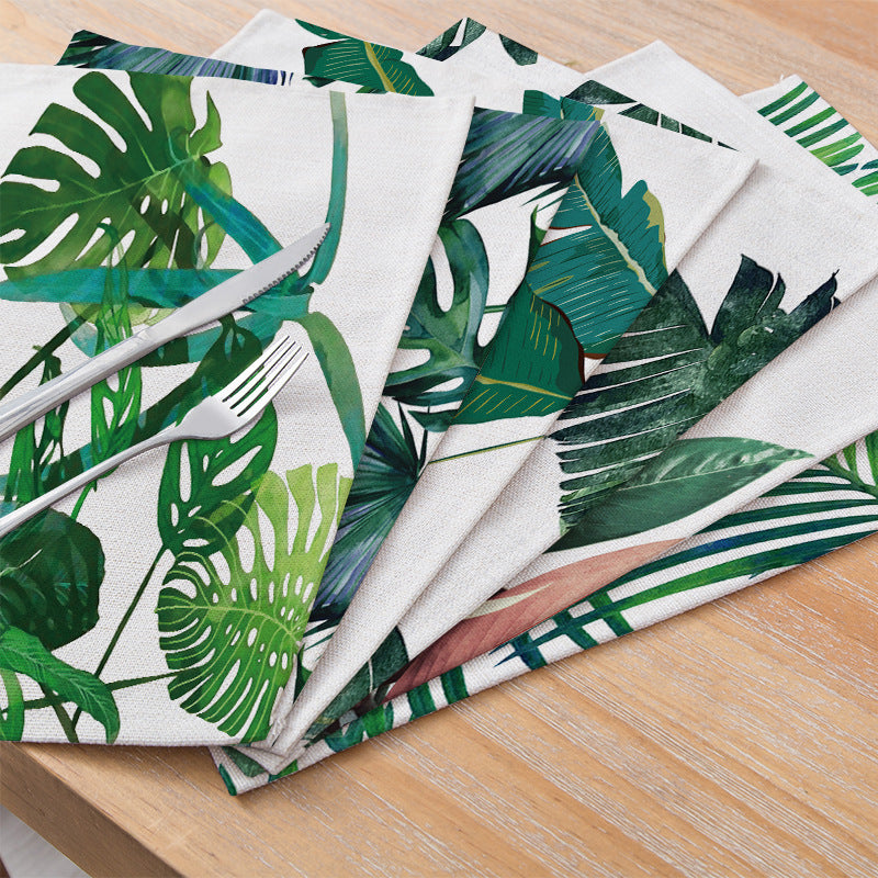 Tropical Leaf Canvas Wall Art Panel