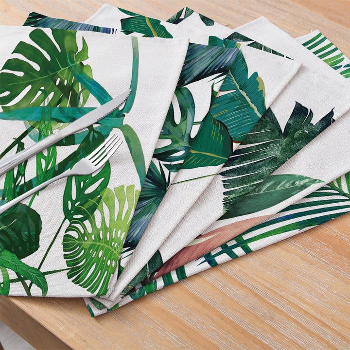 Tropical Leaf Canvas Wall Art Panel