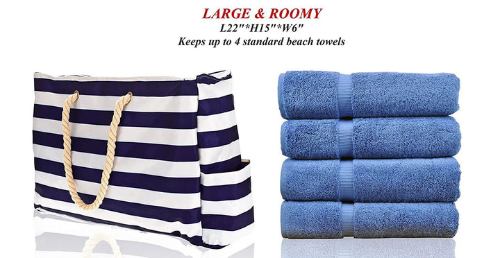 Durable beach bag with extra large storage space and practical side pockets Bowlift