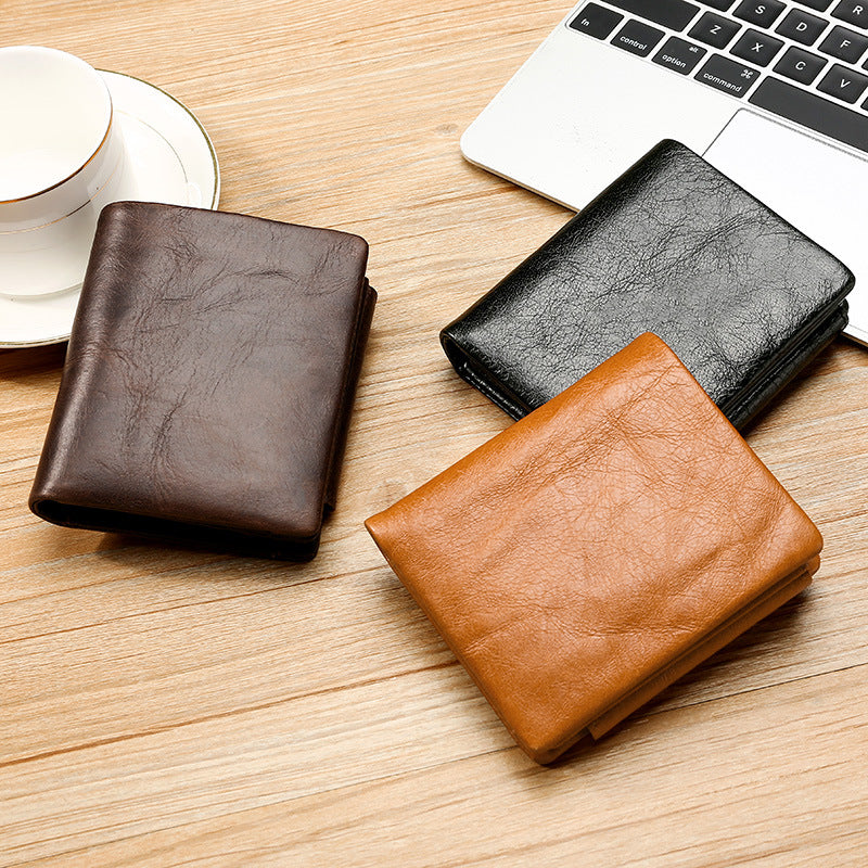 Premium Leather Travel Wallet