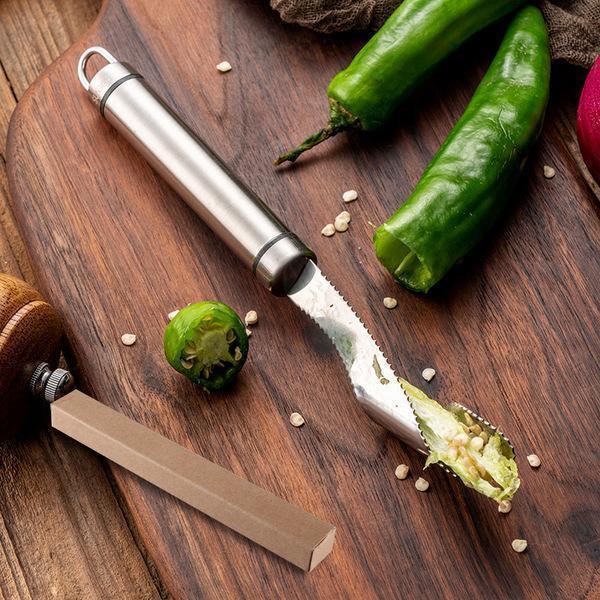 Stainless Steel Chili Corer Peppers Seed Remover | Bowlift