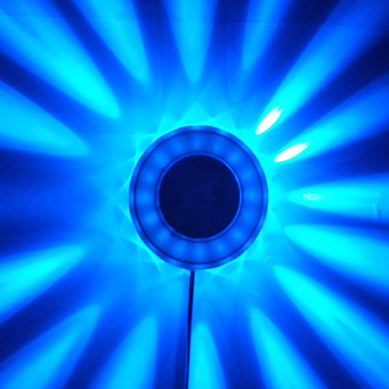 BowLift | UFO Karaoke Bar Wall Lighting Metal Modernist RGB Color Flashing LED Wall Mounted Fixture in Black/White