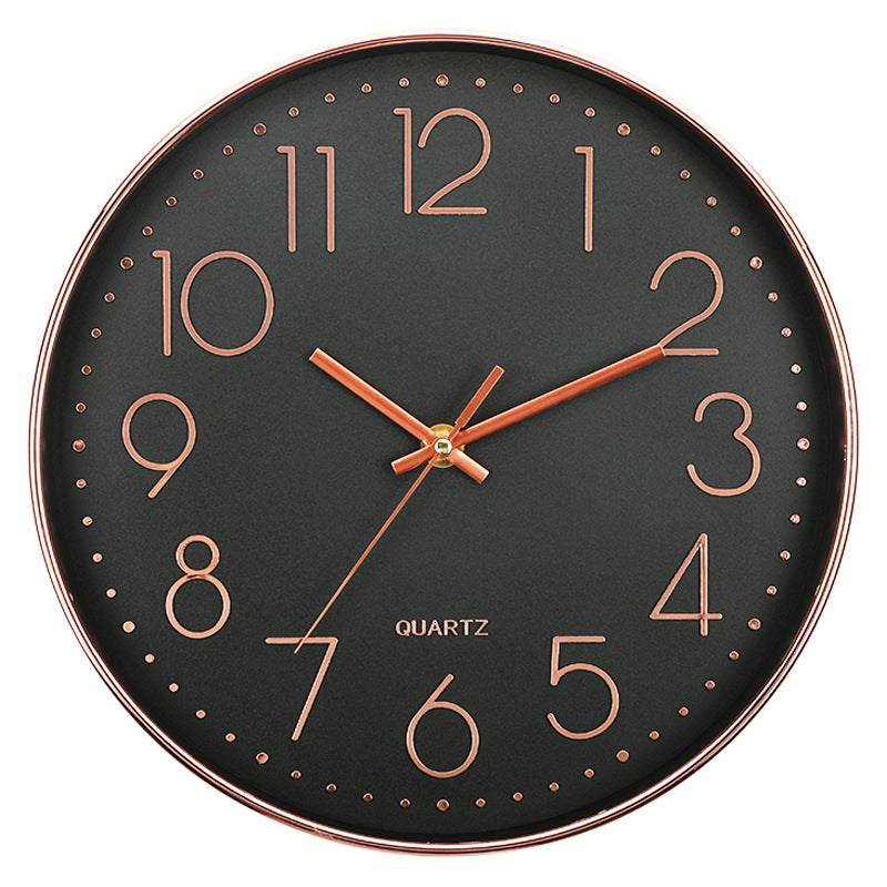 Wall clock in minimalist design Bowlift