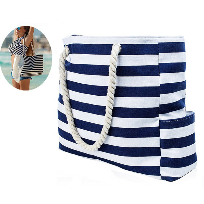 Durable beach bag with extra large storage space and practical side pockets Bowlift