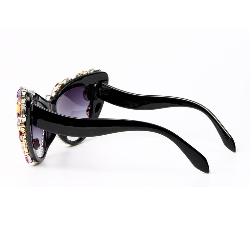 Women's designer sunglasses with sparkling crystal embellishments Bowlift