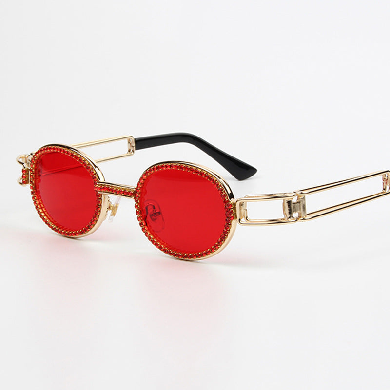 Women's feminine designer sunglasses with extravagant frame Bowlift