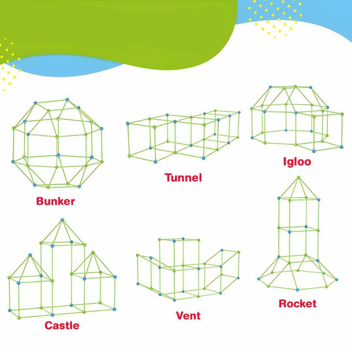 BowLift | Magical Kids Fort – Imaginative Play Castle Tent for Indoor Adventures