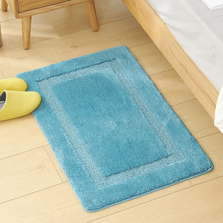 Plush Bathroom Mat Bowlift
