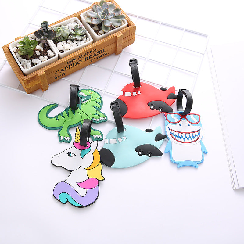 Unisex Unicorn-Shaped Luggage Identifier Bowlift