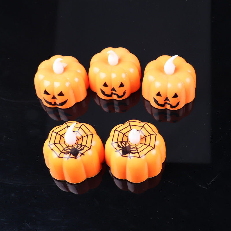Decorative Pumpkin LED Candles Bowlift