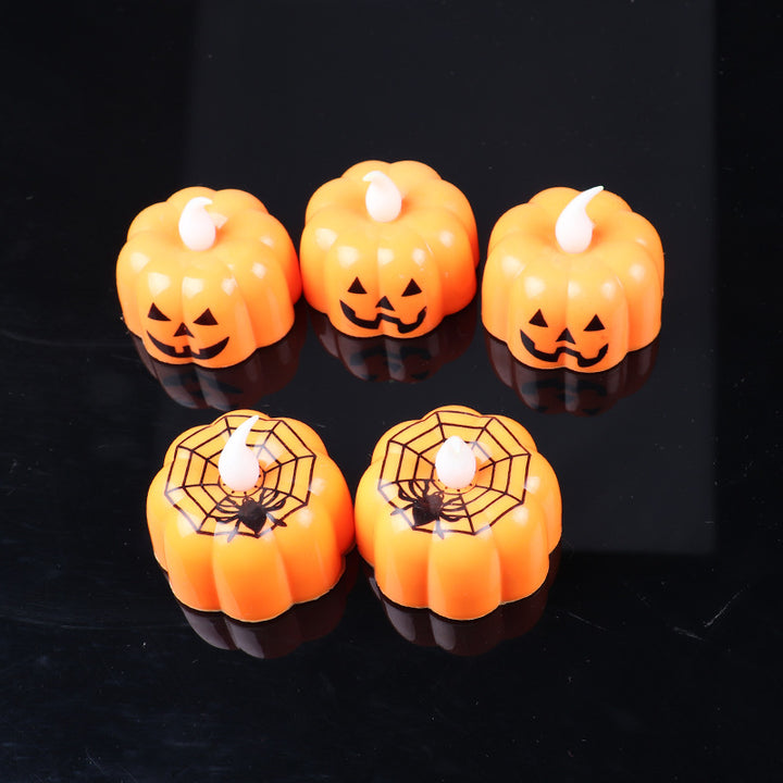 Decorative Pumpkin LED Candles Bowlift