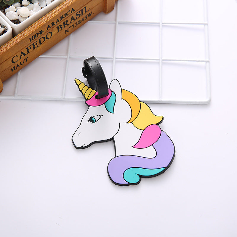 Unisex Unicorn-Shaped Luggage Identifier Bowlift