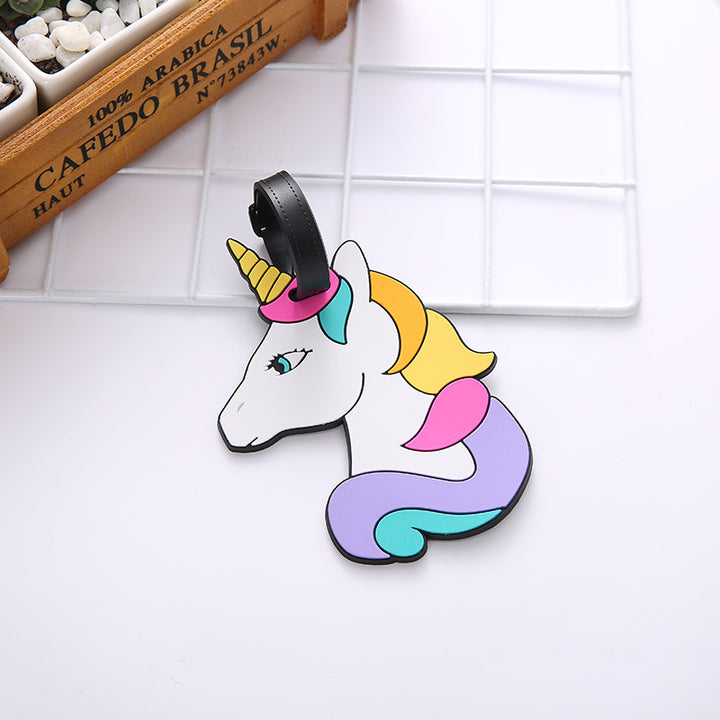 Unisex Unicorn-Shaped Luggage Identifier Bowlift