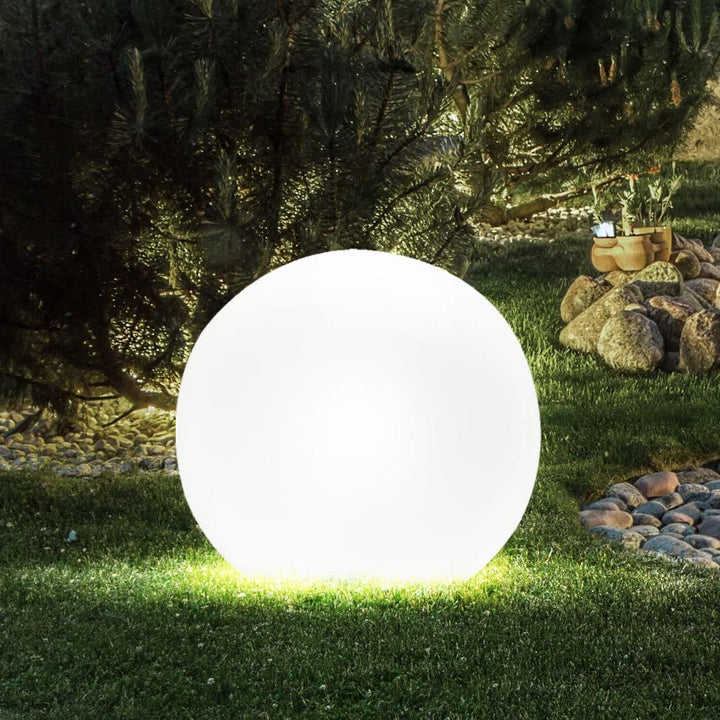 BowLift | Weatherproof Round LED Garden Light with 16 Colors and Remote Control - Perfect for Garden, Porch & Party