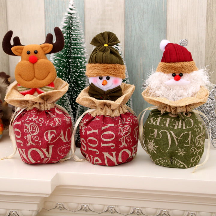 Decorative Santa Bag Figurine Bowlift