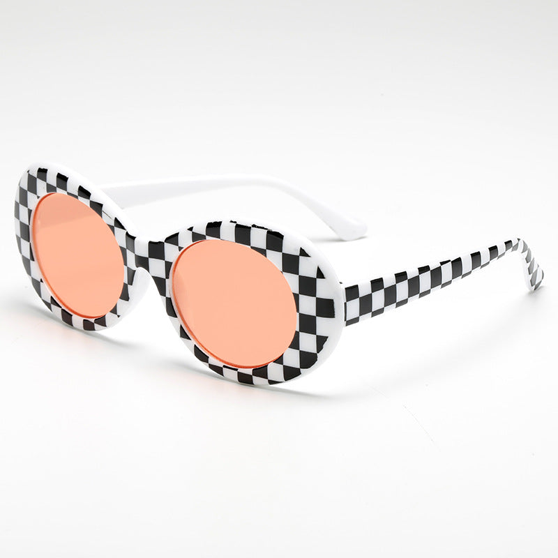 Ladies fashionable oval sunglasses Bowlift