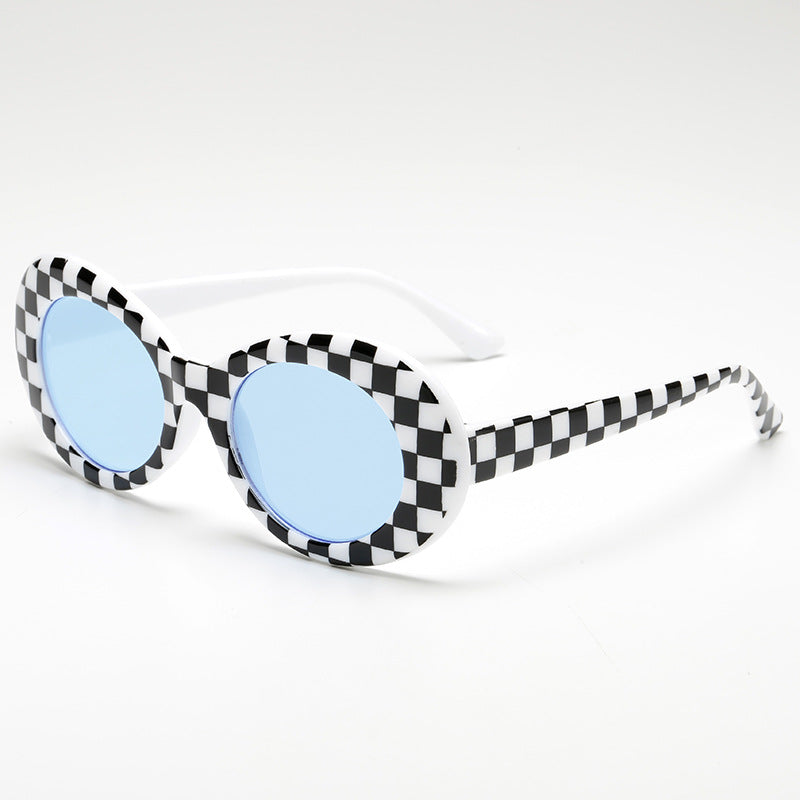 Ladies fashionable oval sunglasses Bowlift