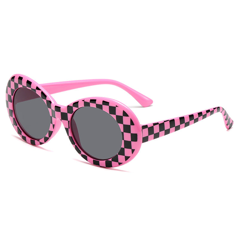 Ladies fashionable oval sunglasses Bowlift
