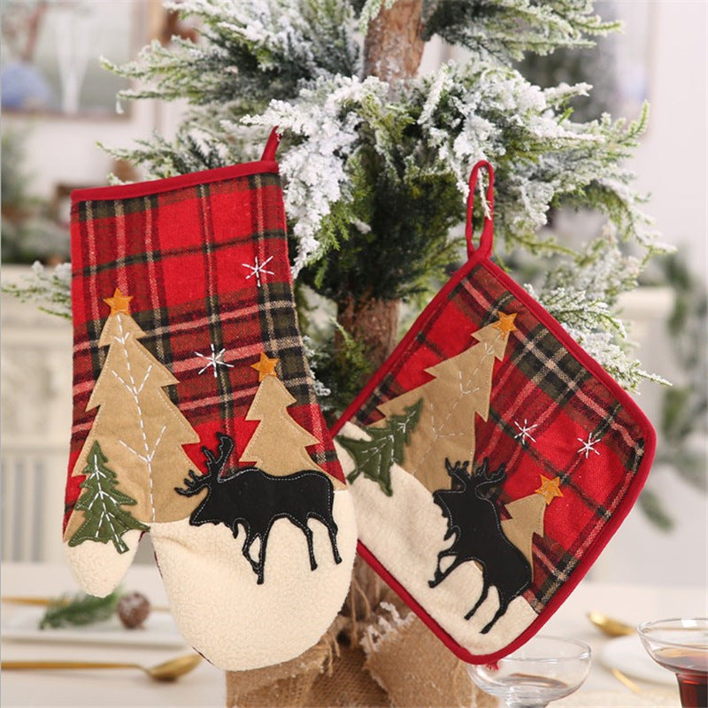 Christmas-Themed Kitchen Pot Holder Bowlift