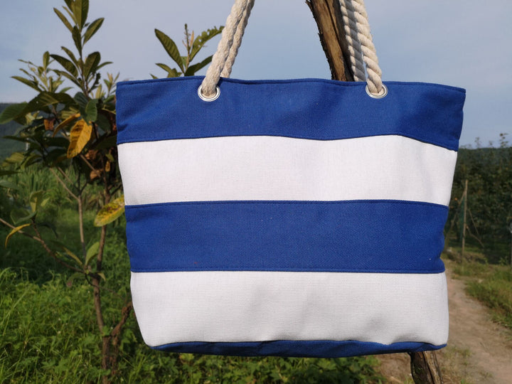 Large canvas beach bag Bowlift