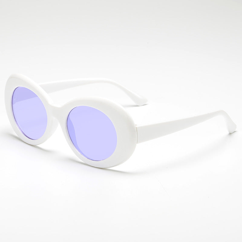 Ladies fashionable oval sunglasses Bowlift