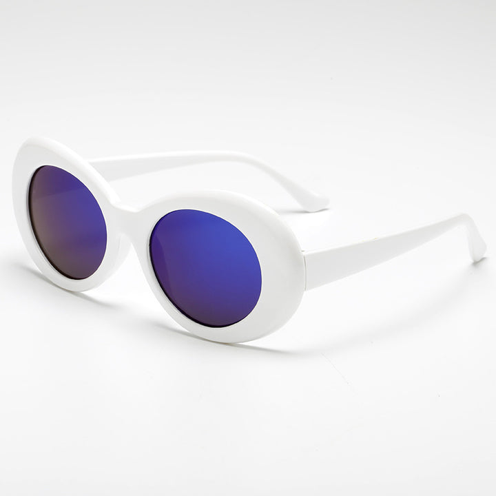 Ladies fashionable oval sunglasses Bowlift