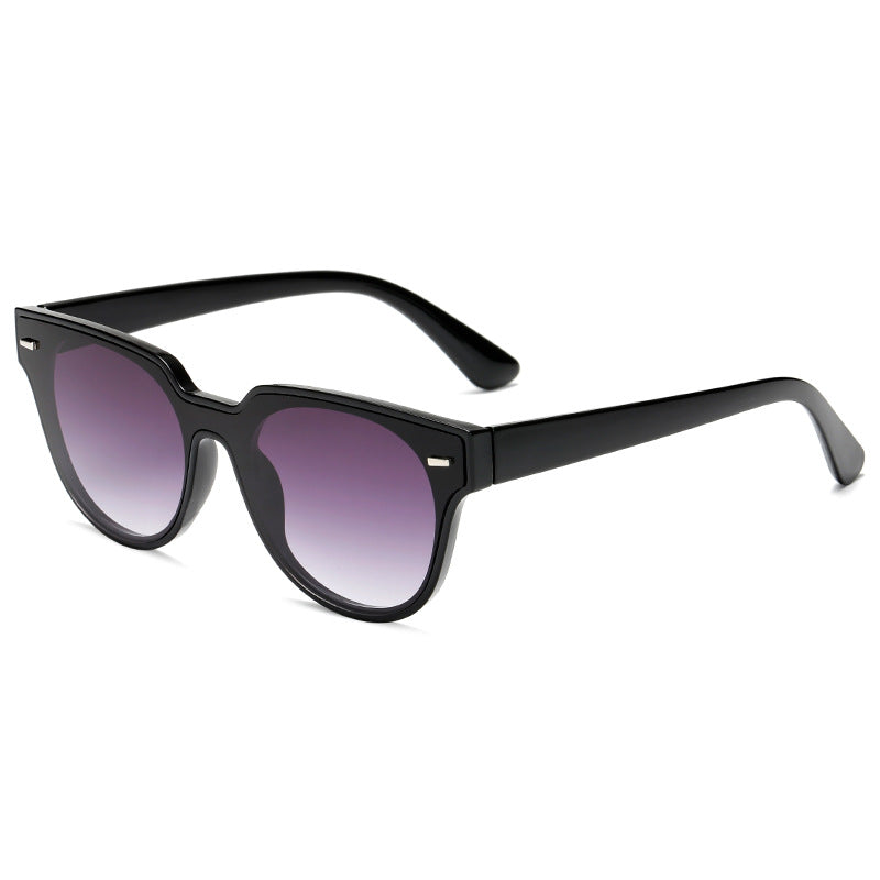Women's fashionable cat-eye sunglasses with high-quality plastic frame Bowlift