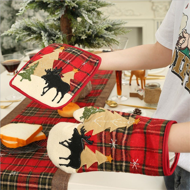 Christmas-Themed Kitchen Pot Holder Bowlift