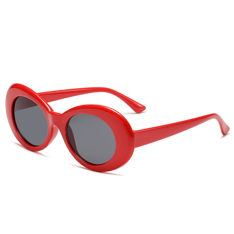 Ladies fashionable oval sunglasses Bowlift