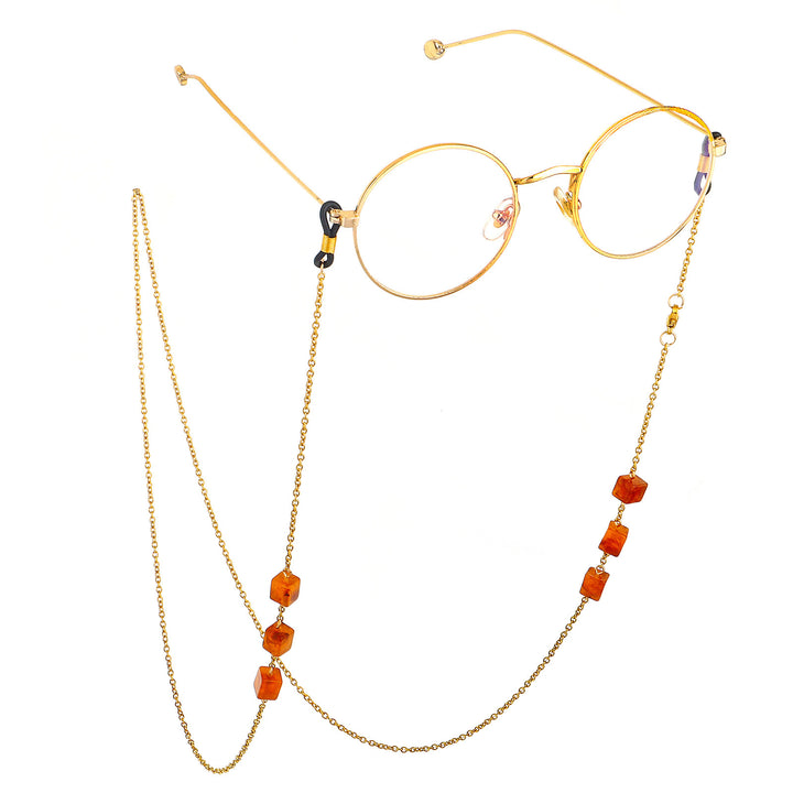 Elegant Bead Chain Eyewear Holder Bowlift