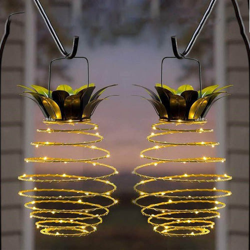 BowLift | Pineapple-Shaped Solar Lamp - SolarPine