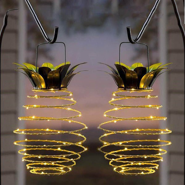 BowLift | Solar-powered Pineapple Garden Lamp