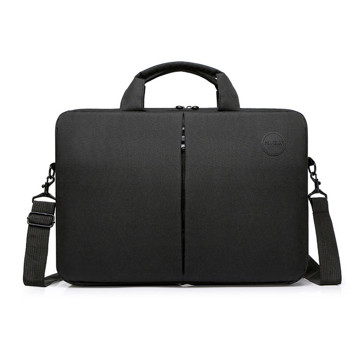 Padded Laptop Briefcase with Detachable Shoulder Strap and Front Organizer Bowlift