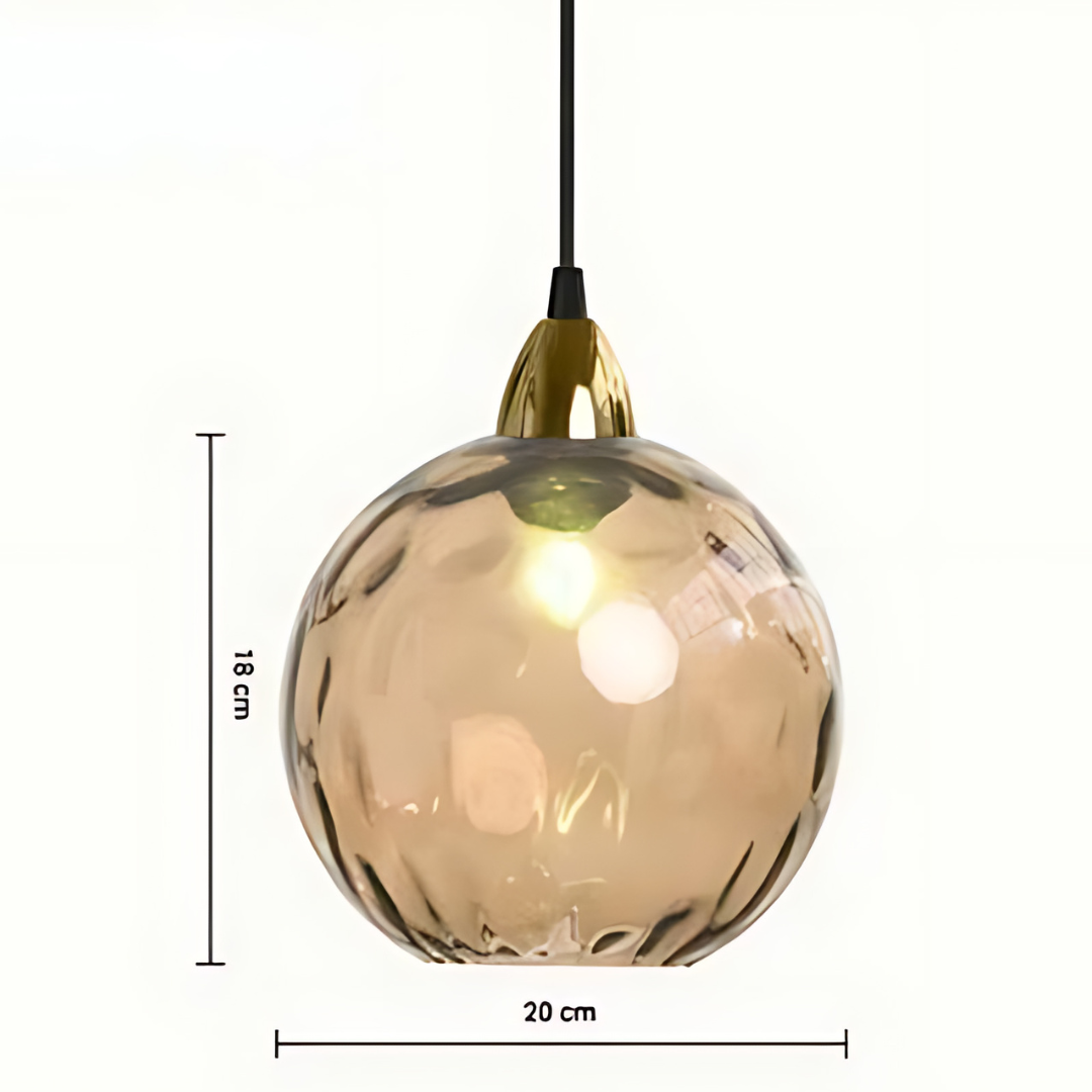 BowLift | Elegant Glass Sphere Pendant Lamp for Luxury Interiors
