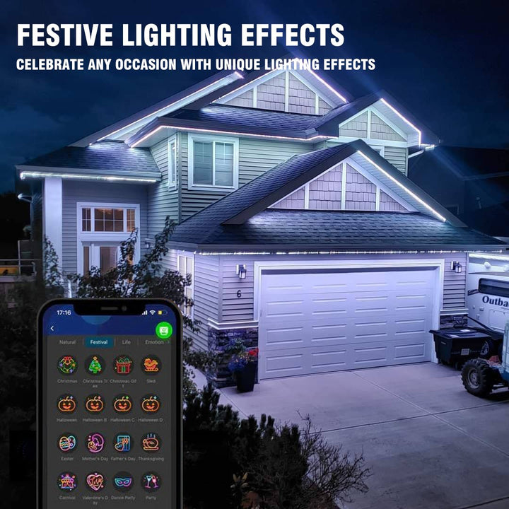 BowLift | MagicGlow - Simple vibrant outdoor lighting with app control