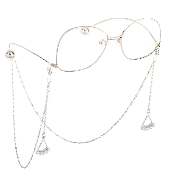 Elegant Triangle-Shaped Eyewear Chain Bowlift