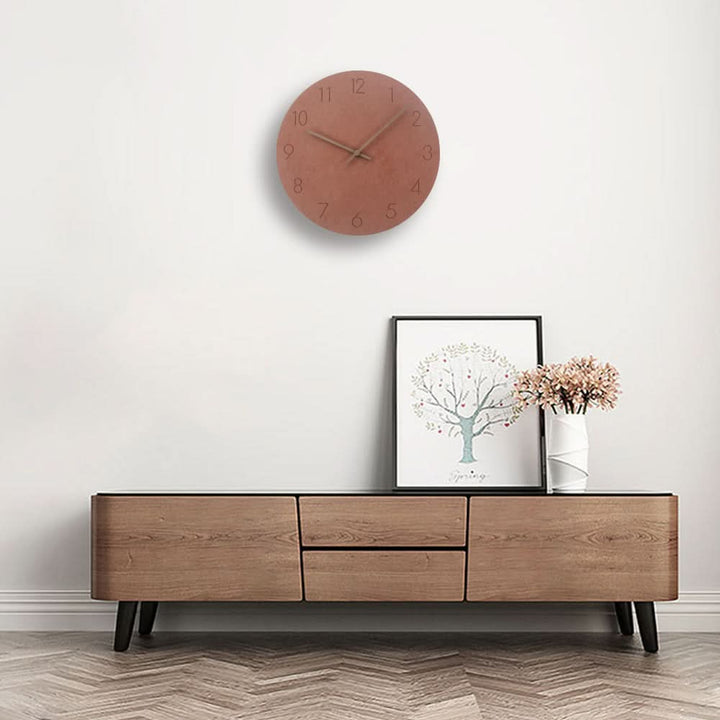 BowLift | Silent wall clock in Nordic style for modern rooms