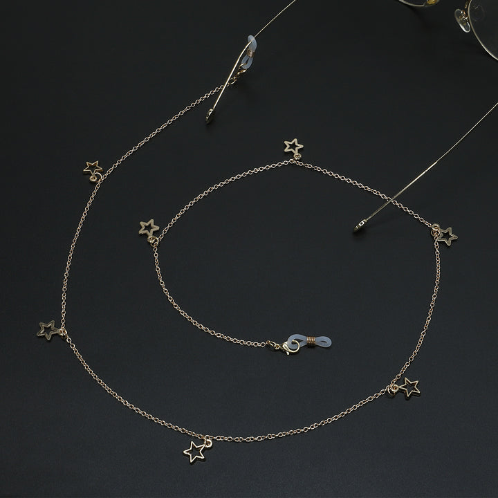 Star-Accented Eyewear Chain Bowlift 1787367588