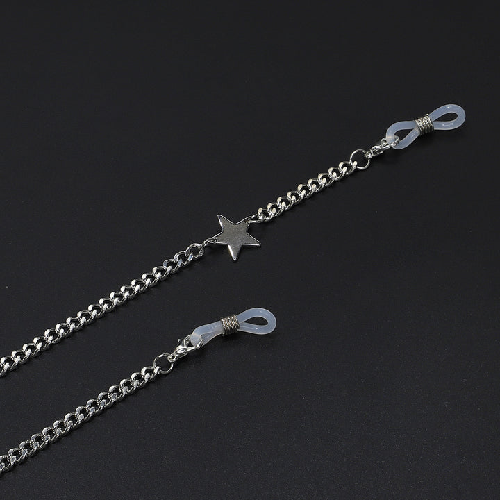 Star-Decorated Eyewear Chain Bowlift