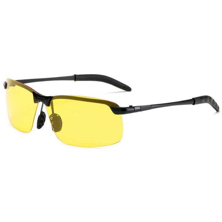 Men's sporty sunglasses with polarized lenses and flexible frame Bowlift