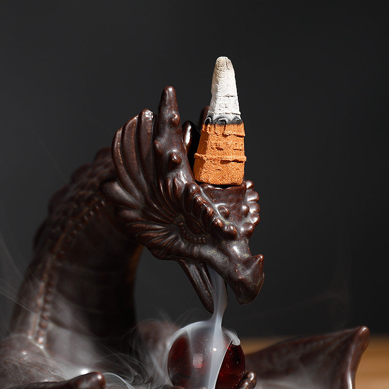 Decorative Dragon Incense Burner