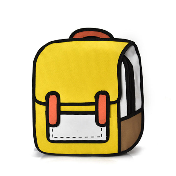 BowLift | Creative 2D Unisex Cartoon Backpack