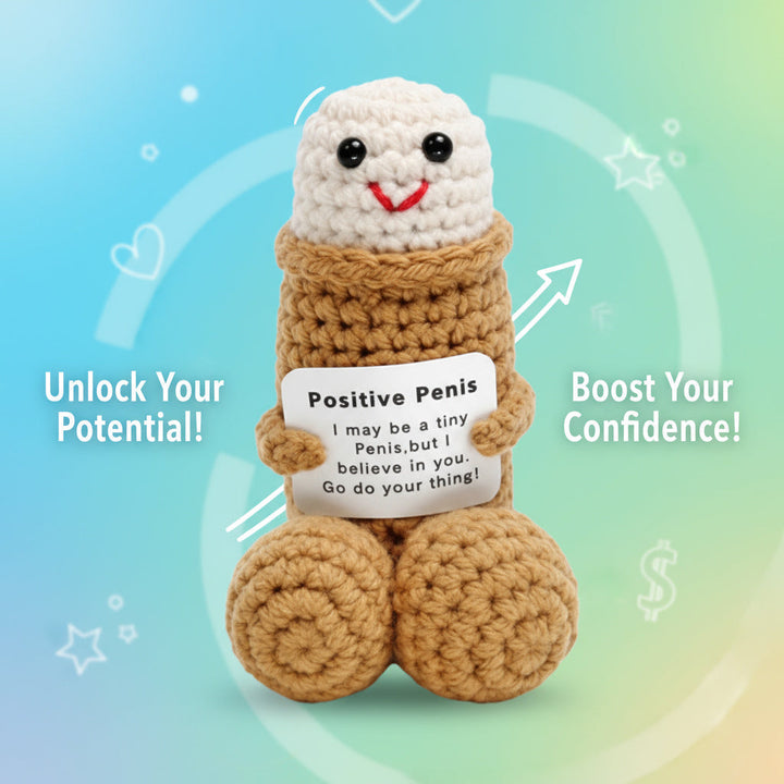 BowLift | Emotional Support Adult Humor Crochet Doll