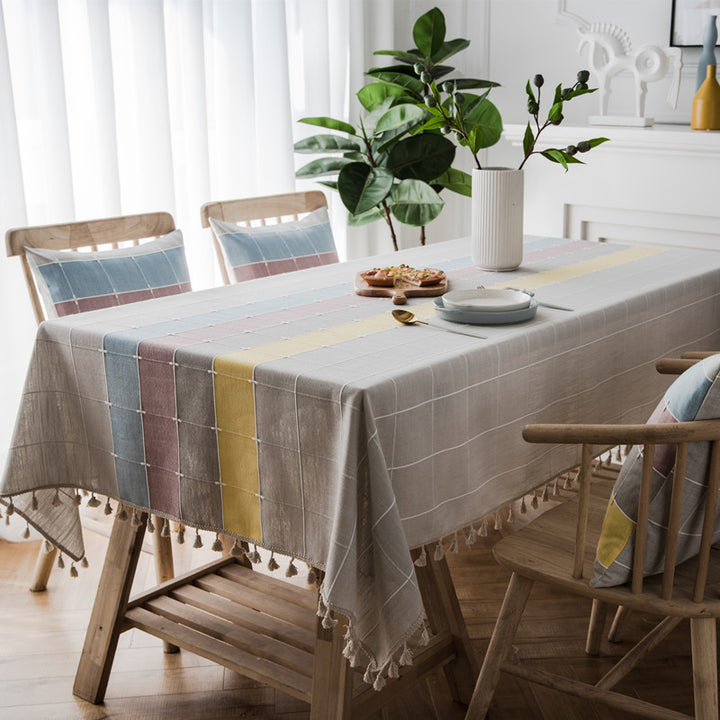 Minimalist Decorative Tablecloth