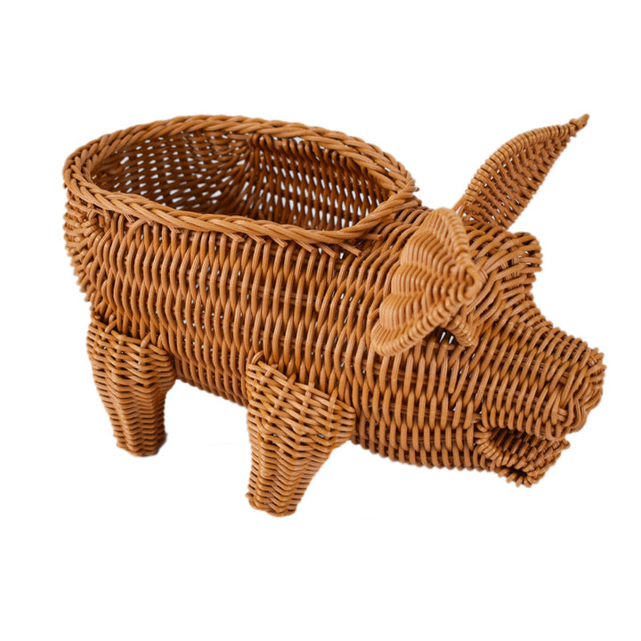 Cute Animal-Shaped Decorative Storage Basket Bowlift